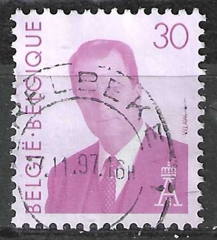 Belgique 1994 - Yvert 2562 /OBP 2536 - Roi Albert II (ST), Envoi, Affranchi, Oblitéré, Maison royale