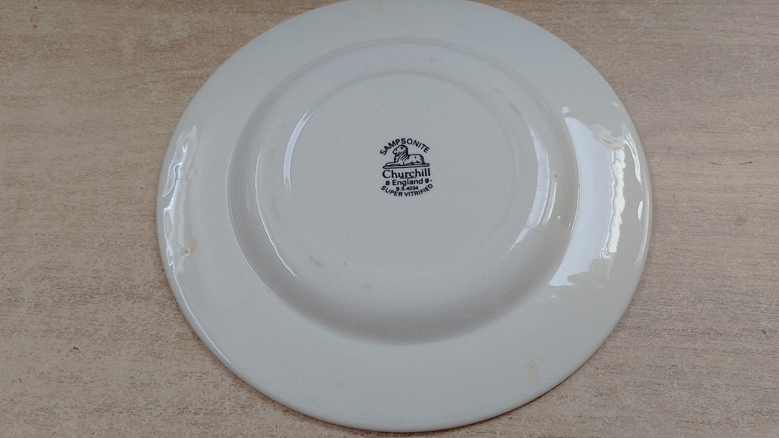 Bord, Assiettes(s), Enlèvement ou Envoi, Utilisé, Porcelaine