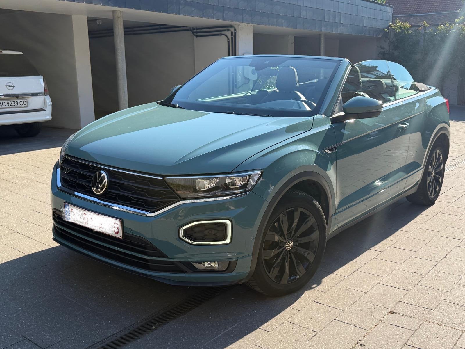 Vw T- roc Cabrio R Line full option, Auto's, Automaat, 4 cilinders, Cabriolet, Bedrijf