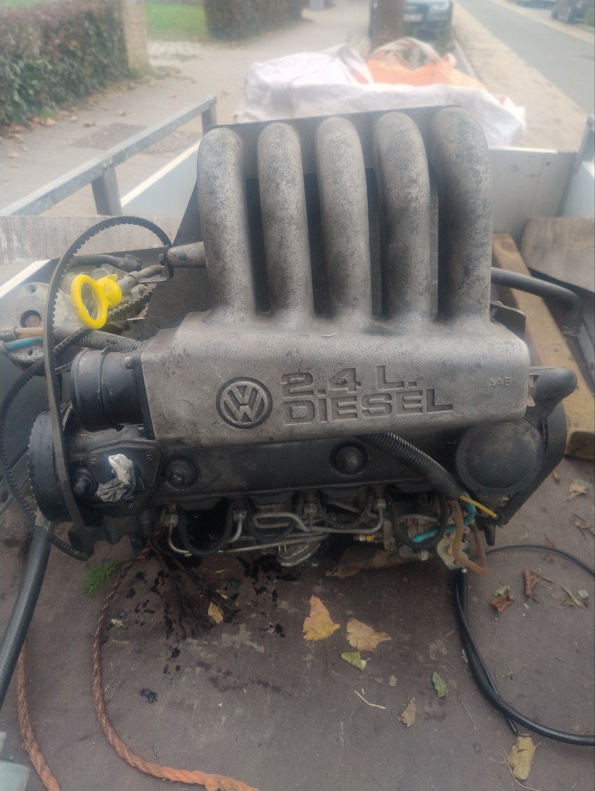 VW T4 motorblok 2.4 Diesel, Ophalen, Volkswagen