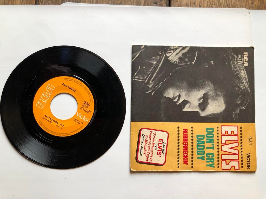 Elvis Presley : Ne pleure pas papa (1969), Envoi, Comme neuf