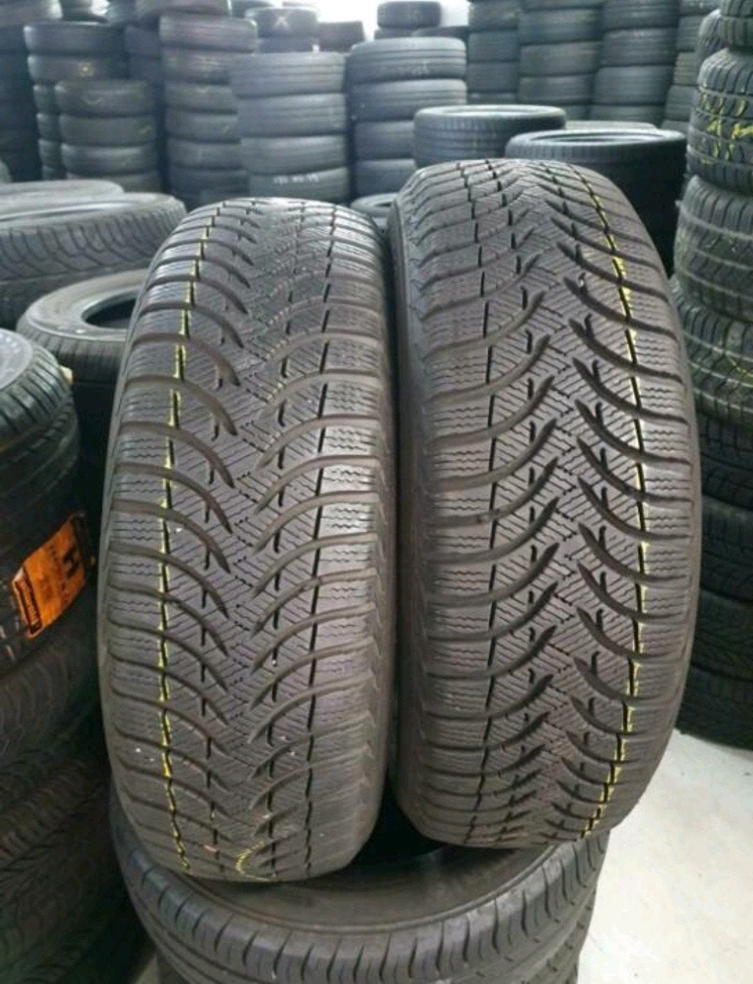 19560r15 195 60 r15 195/60/r15 Michelin avec montage demmo, Ophalen of Verzenden