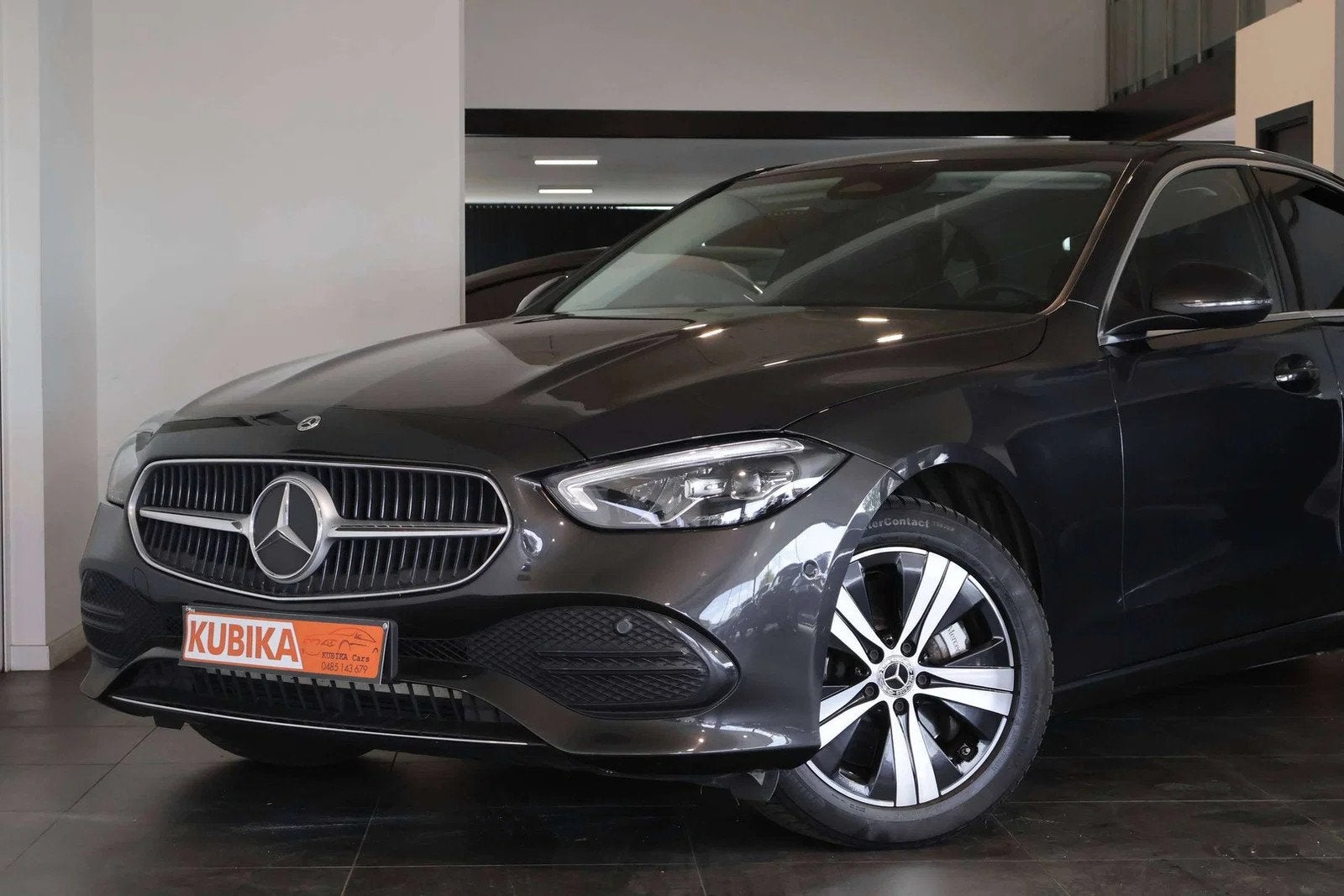Mercedes-Benz C-CLASS 300 C 300 e PHEV Hybrid Navi LijnA Dis, Autos, Cuir, Argent ou Gris, Achat, Entreprise