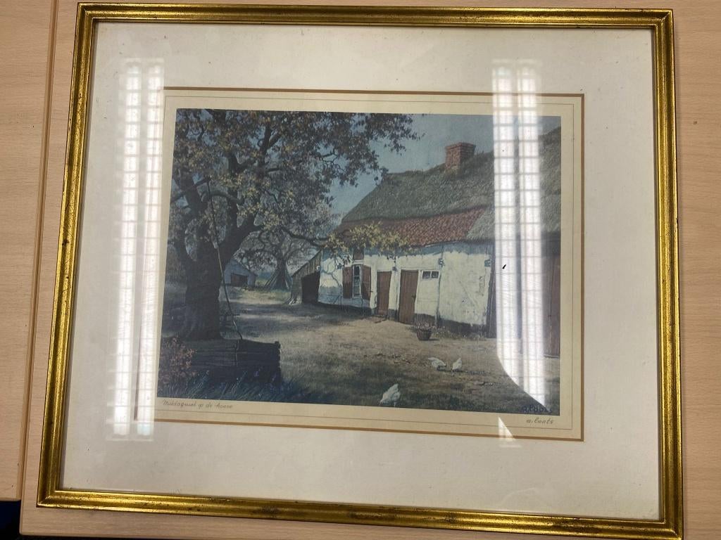schilderij boerderij, Enlèvement