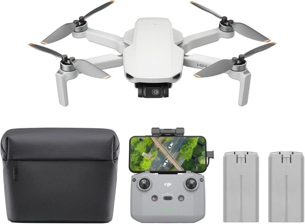 Dji mini 4k combo (3 batteries) neuf, Enlèvement ou Envoi, Moins de 250 g, Vue à la première personne (FPV), Qualité supérieure