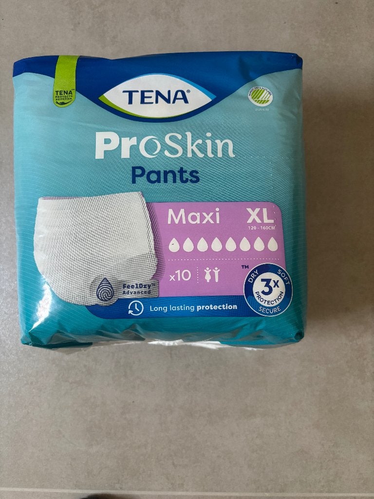 Pamperbroekjes, TENA, Ophalen, Wit, Overige typen