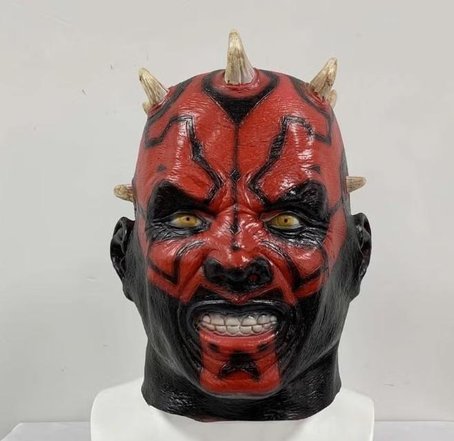 Masque intégral en latex Dark Maul, Enlèvement ou Envoi, Neuf