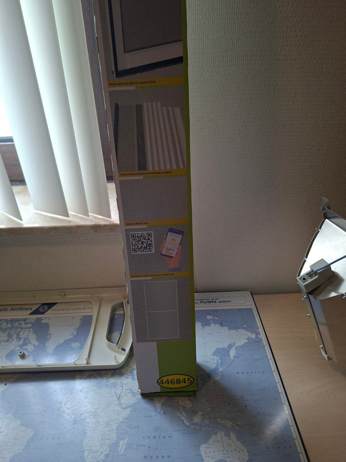 Livarno home raamhor vliegendeur, Ophalen
