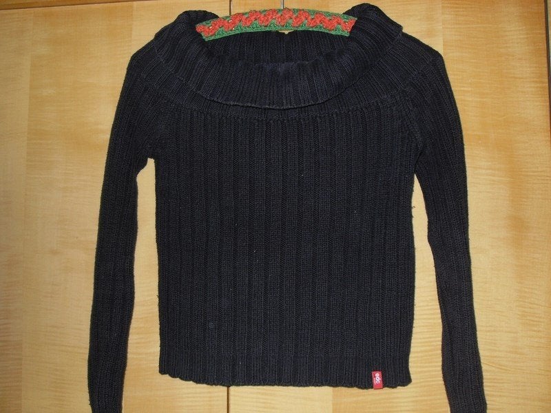 trui zwart edc small, Kleding | Dames, Truien en Vesten, Zwart, Ophalen of Verzenden, Zo goed als nieuw, Maat 36 (S)