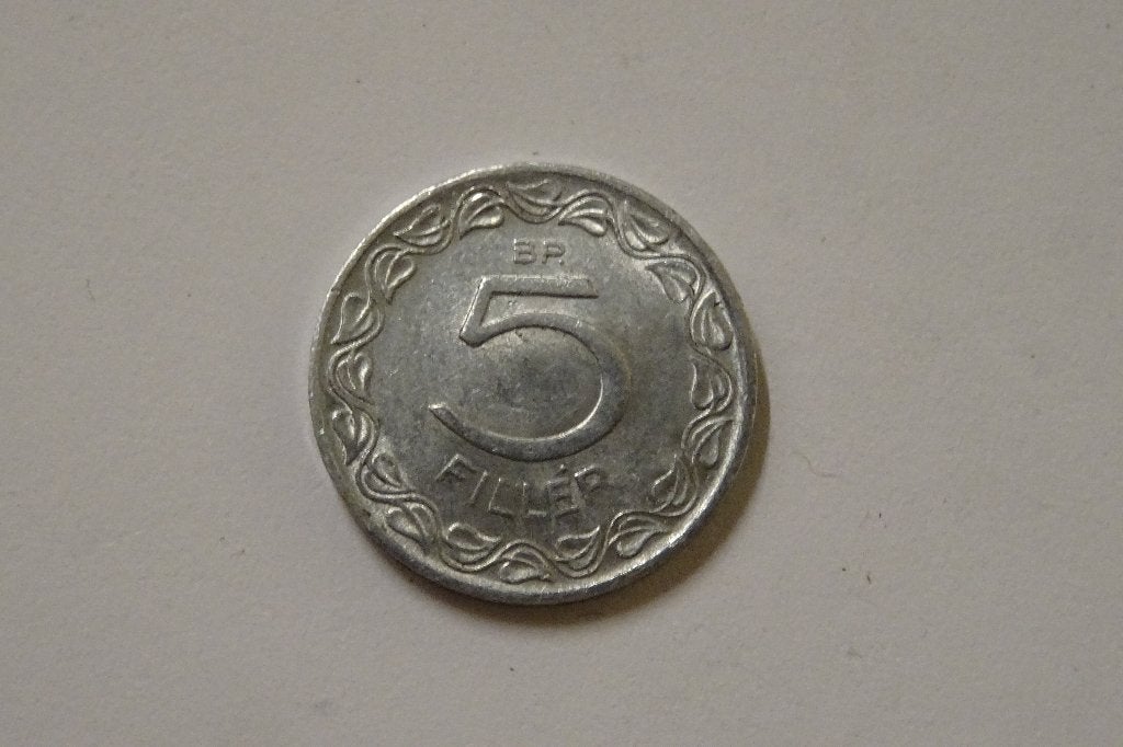 Hongrie 5 fillers 1956, Enlèvement ou Envoi, Hongrie, Monnaie en vrac