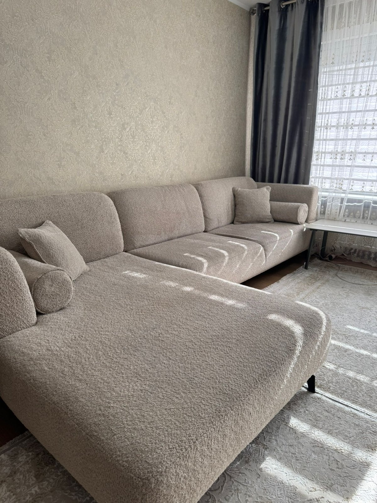 Hoekbank te koop, Huis en Inrichting, Zetels | Complete zithoeken, Ophalen, Gebruikt