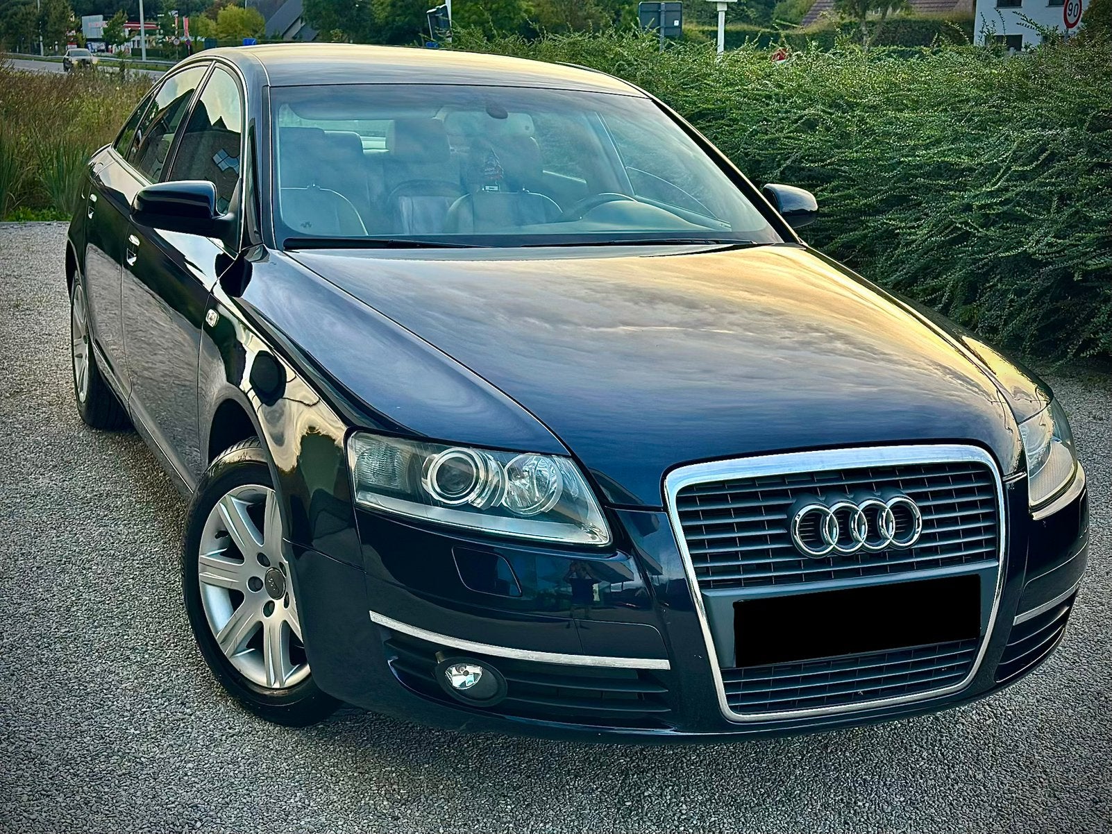 Audi A4 2.4 Benzine Automaat, Auto's, Dealer onderhouden, Beige, Blauw, A4
