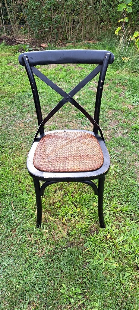 Lot de chaises, Maison & Meubles, Enlèvement, Bois, Noir, Cinq, Six Chaises ou plus