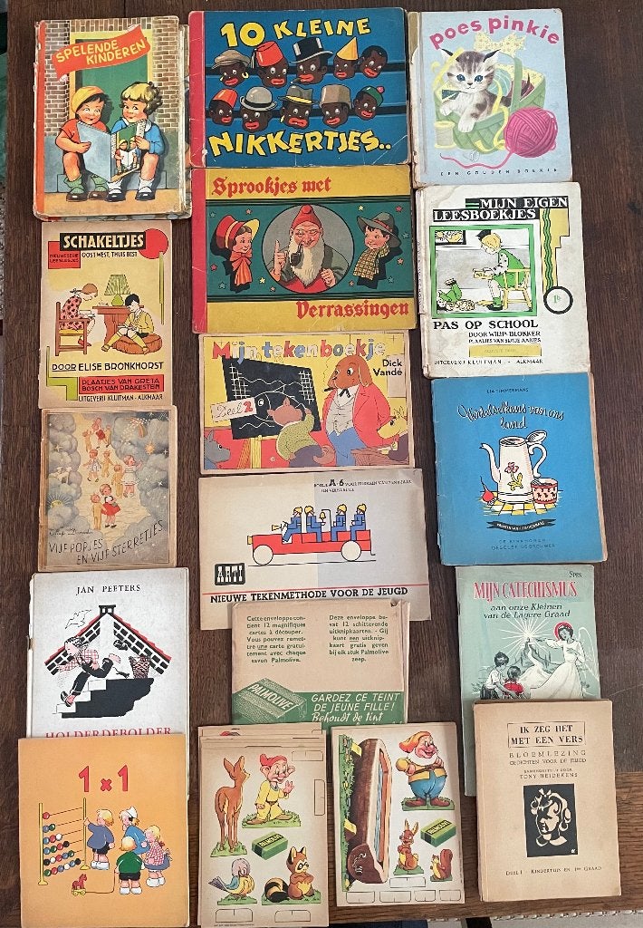 Oude prentenboeken, Boeken, Prentenboeken en Plaatjesalbums, Ophalen, Gelezen
