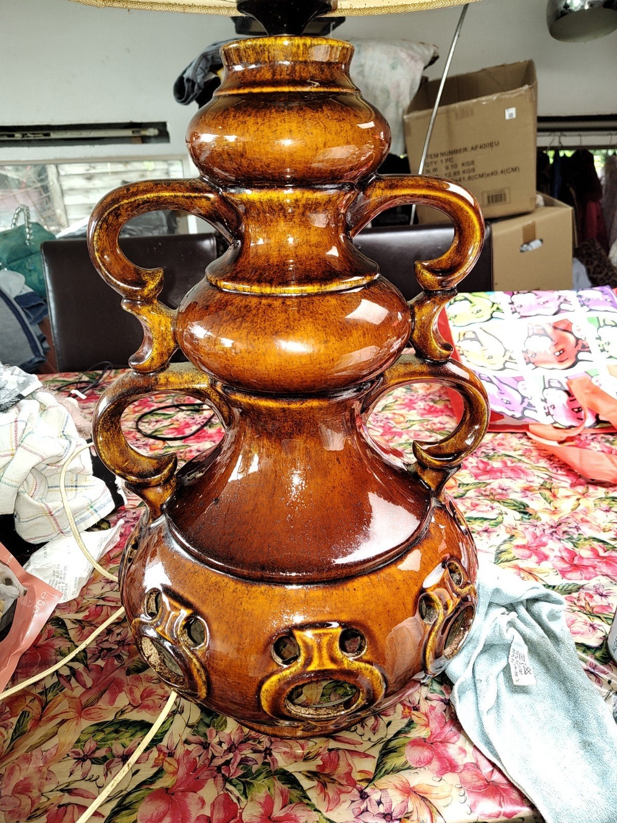 retro lamp, Antiek en Kunst, Antiek | Verlichting, Ophalen