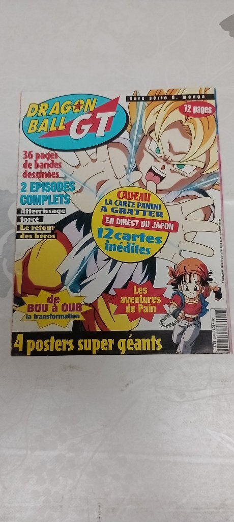 Tijdschrift D.Manga Speciale uitgave 28 Dragon Ball GT 1999, Ophalen of Verzenden