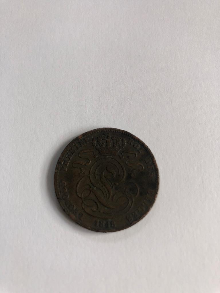 5 cent Leopold I, Enlèvement, Monnaie en vrac