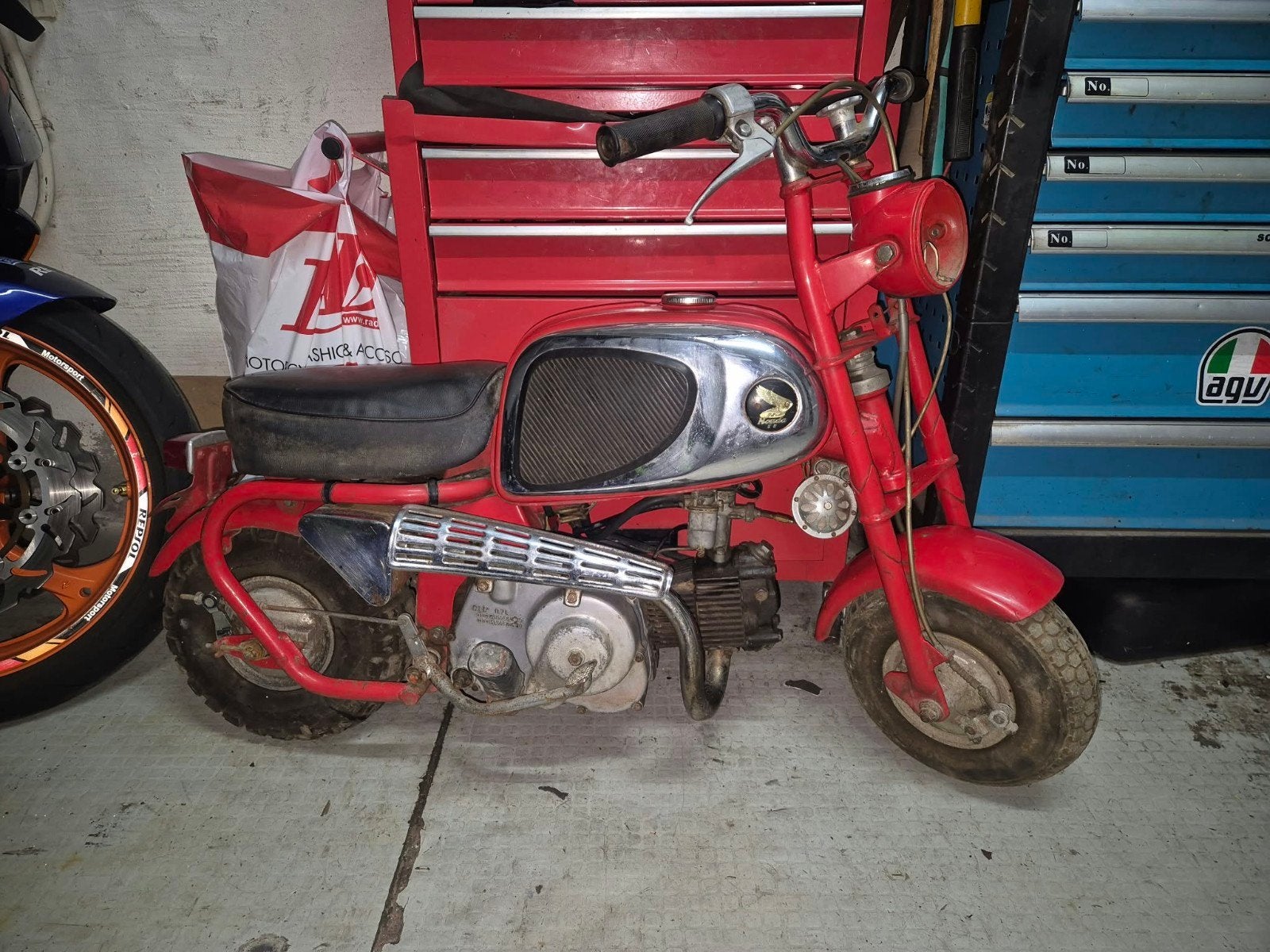 honda monkey cz100 1965, Vélos & Vélomoteurs, 49 cm³, Classe B (45 km/h), Enlèvement, Utilisé