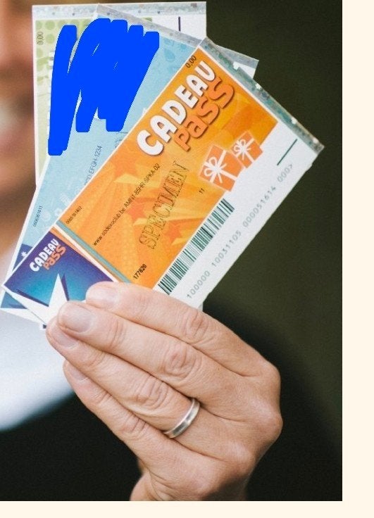 cadeaux pass, Enlèvement, Neuf