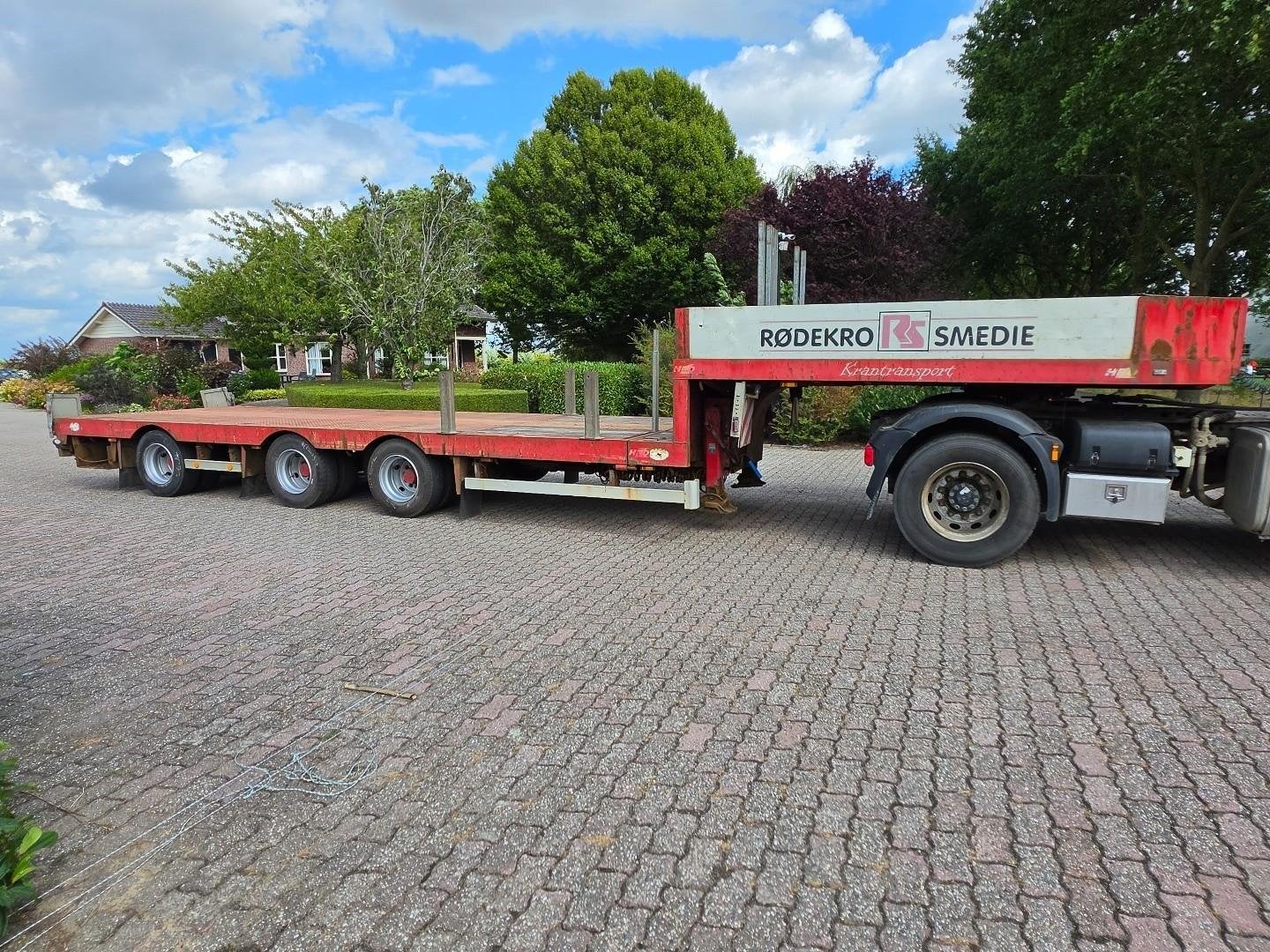 Hrd NTS Semi-dieplader, UITSCHUIFBAAR 6.0m! DK1269, Auto's, Overige kleuren, Overige brandstoffen, Bedrijf, Aanhangers en Opleggers