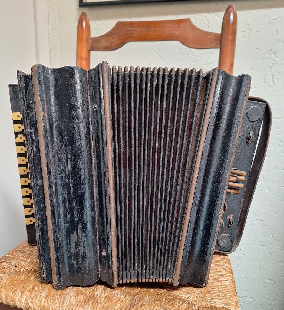 Accordéon ancien, Autres marques, Autres formats, Enlèvement, Utilisé