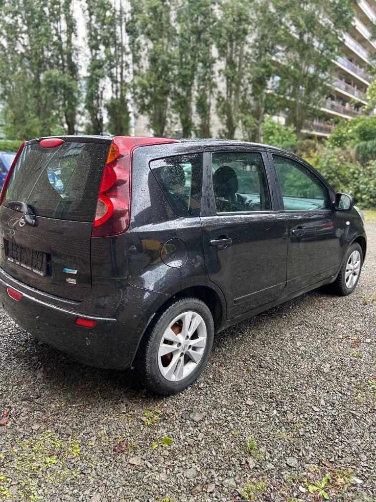 Nissan Note (bj 2010), Auto's, Euro 5, Gebruikt, 65 kW, Zwart