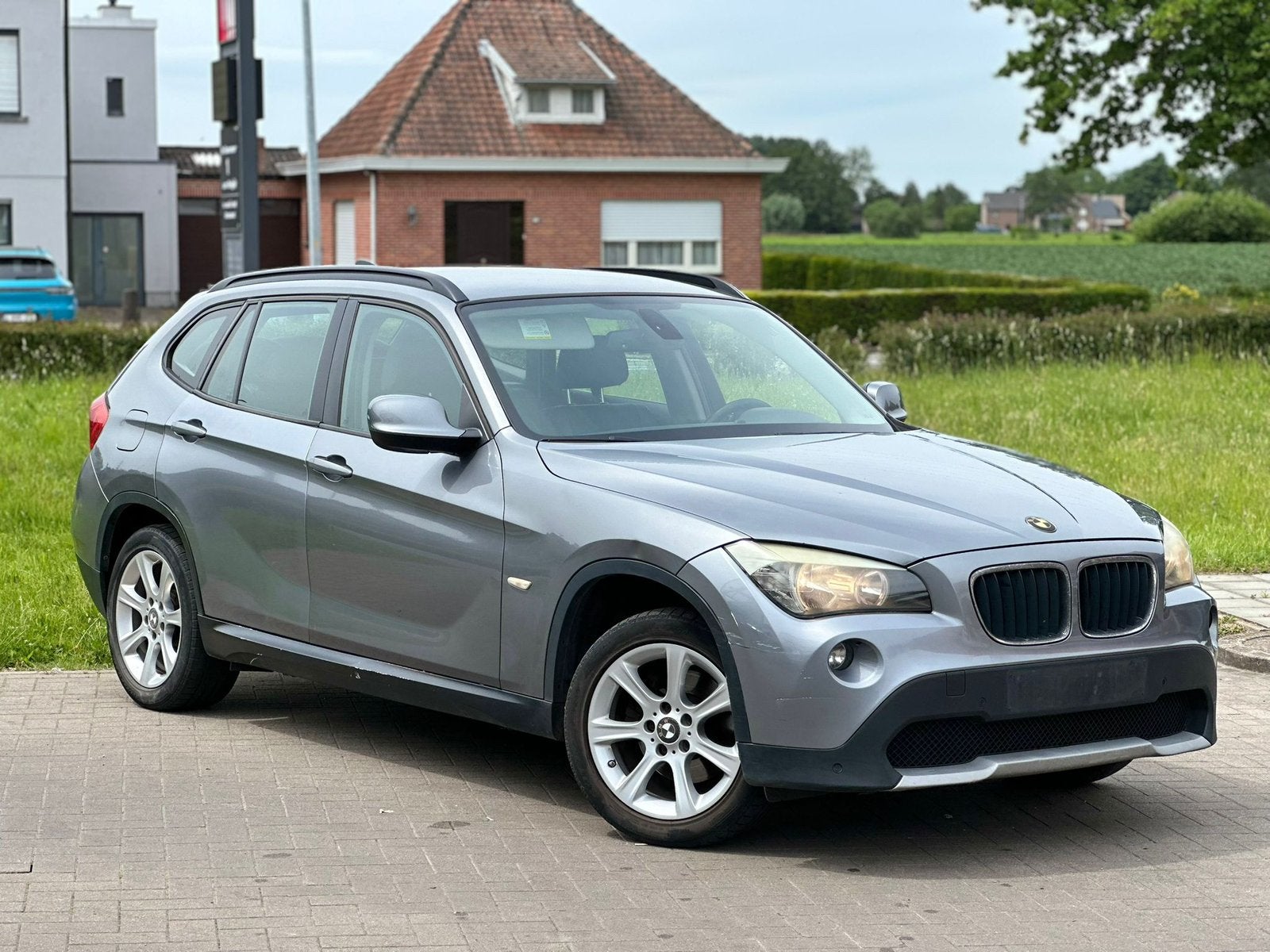 Bmw X1 2.0, Autos, BMW, Entreprise, Achat, X1, Diesel, Euro 5, 4 portes, Boîte manuelle, Argent ou Gris, Noir, Cuir, Enlèvement