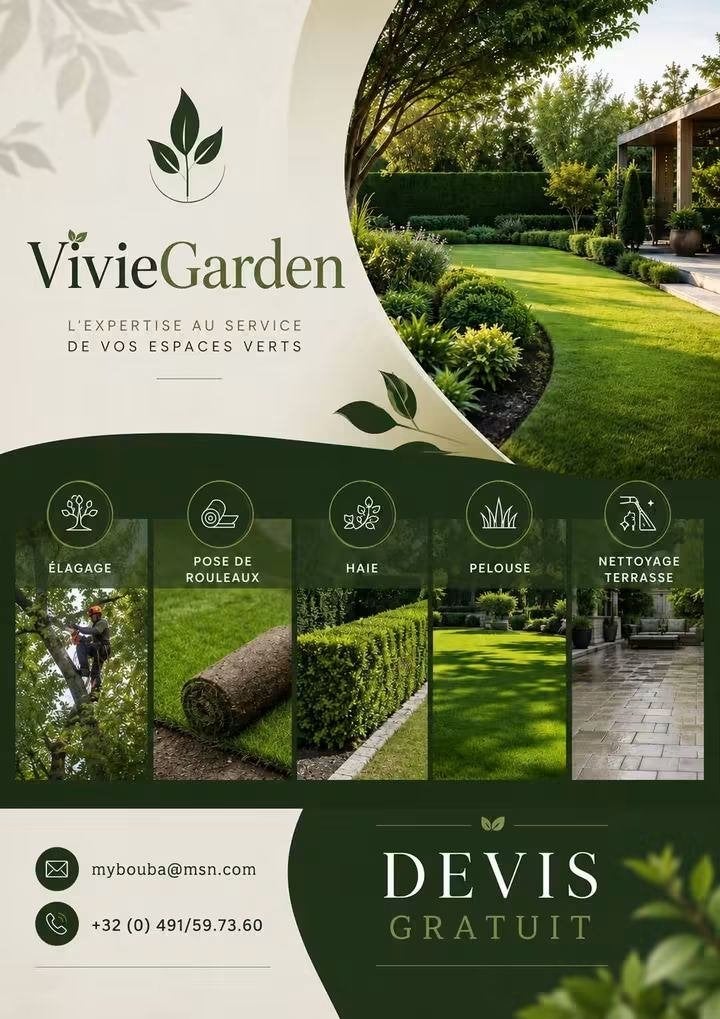 jardinier pour vous servir au mieux, Entretien de jardins ou Taille