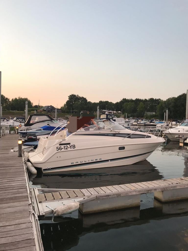 Bayliner Ciera Sunbridge – 7,60m – cabine, keuken & toilet –, Watersport en Boten, Ophalen, Gebruikt