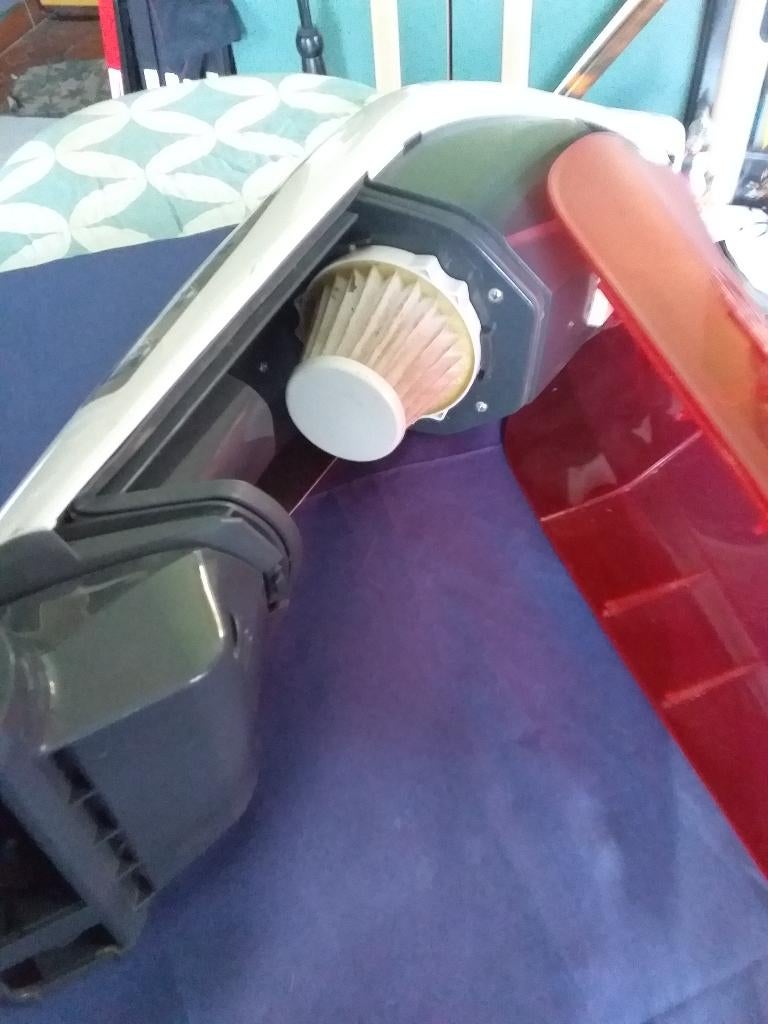 Hoover handstofzuiger, Ophalen of Verzenden, Zo goed als nieuw, Reservoir, Minder dan 1200 watt