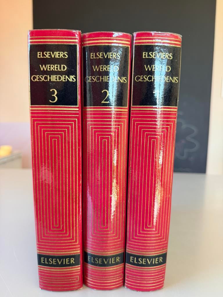 Elseviers wereldgeschiedenis 3 delen 1969, Boeken, Ophalen, Zo goed als nieuw