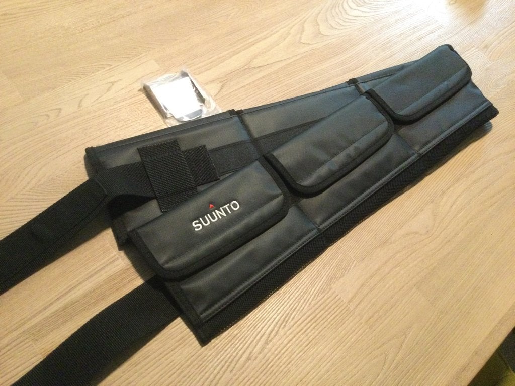 Suunto Softloodgordel + gesp 6 vaks size XXL Nieuw, Watersport en Boten, Ophalen of Verzenden, Nieuw, Lood of Loodgordel