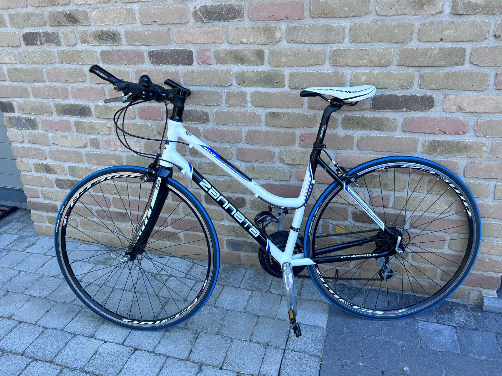 Dames en herenfiets zannata, Fietsen en Brommers, Minder dan 10 versnellingen, Gebruikt, 26 inch, Velgrem