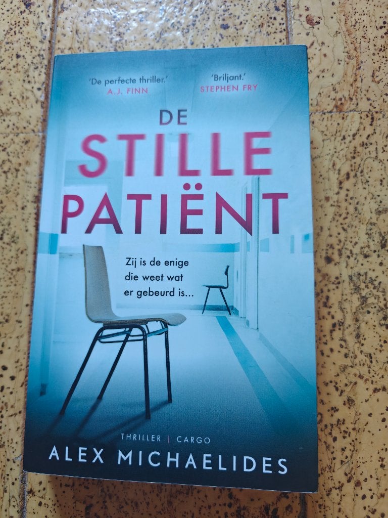 De stille patiënt - Alex Michaelides, Ophalen of Verzenden, Zo goed als nieuw, Alex Michaelides, België