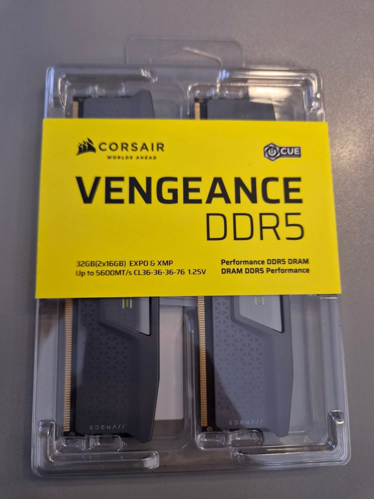 Corsair Vengeance ddr5 32Gb  (2 x 16) 5600, Enlèvement ou Envoi, DDR5, Desktop, 32 GB