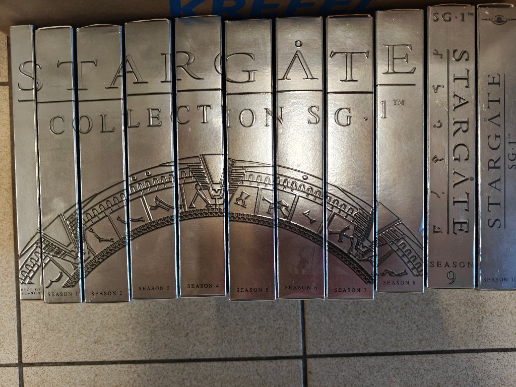 Stargate SG1 volledige collectie, Cd's en Dvd's, Ophalen, Gebruikt, Complete serie