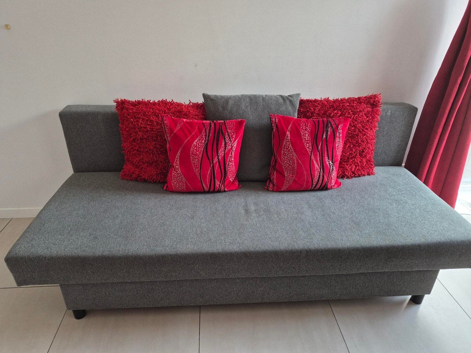 canapé lit IKEA ÄLVDALEN en bon état, Enlèvement, 200 cm, 140 cm