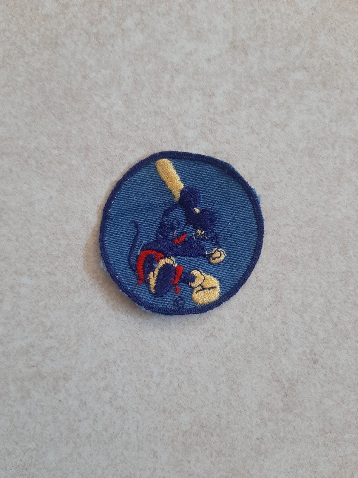 US WWII Mickey Mouse patch, Ophalen of Verzenden