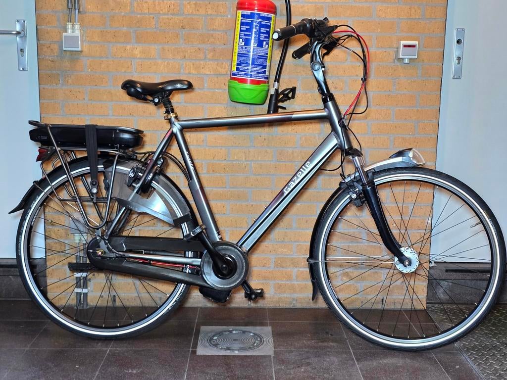 Elektrische fiets gazelle middenmotor, grote maat, Fietsen en Brommers, Ophalen, Gazelle, Versnellingen