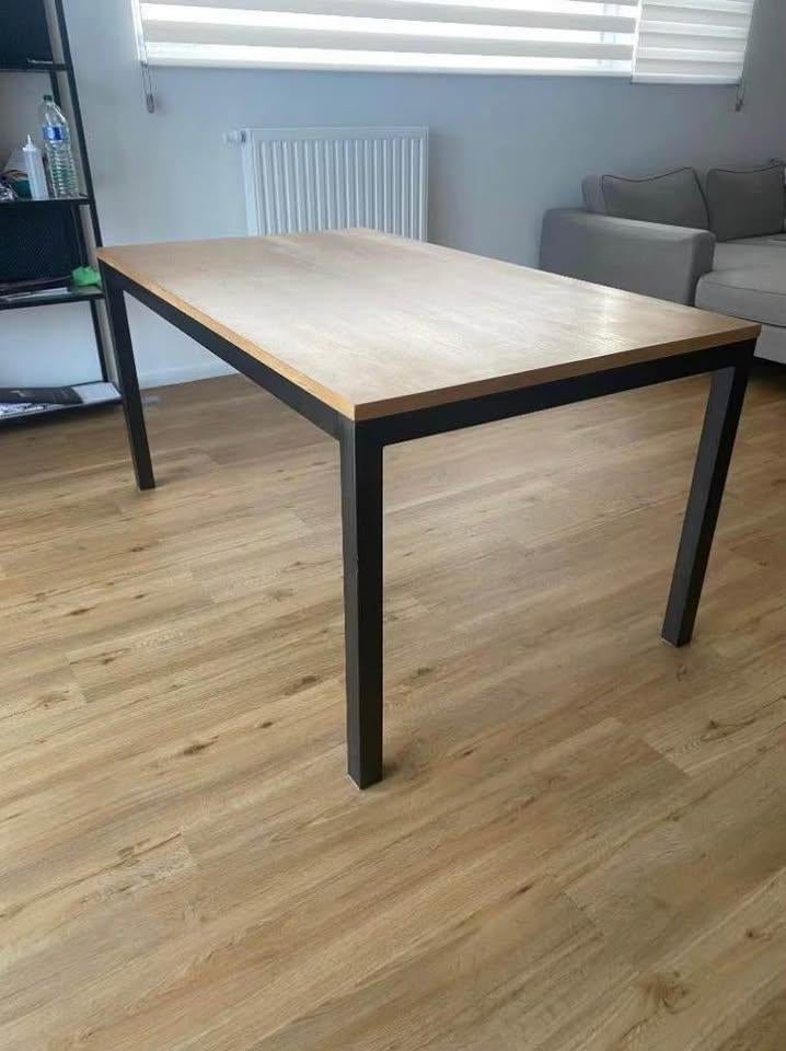 Table à manger - Bon état, Maison & Meubles, Tables | Tables à manger, 150 à 200 cm, Cinq personnes ou plus, Chêne, Enlèvement