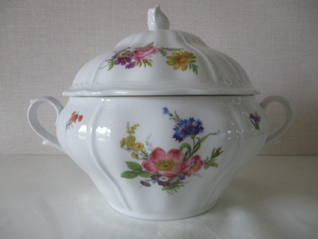 Porseleinen terrine / pot Gerold Porzellan Bavaria, Ophalen of Verzenden
