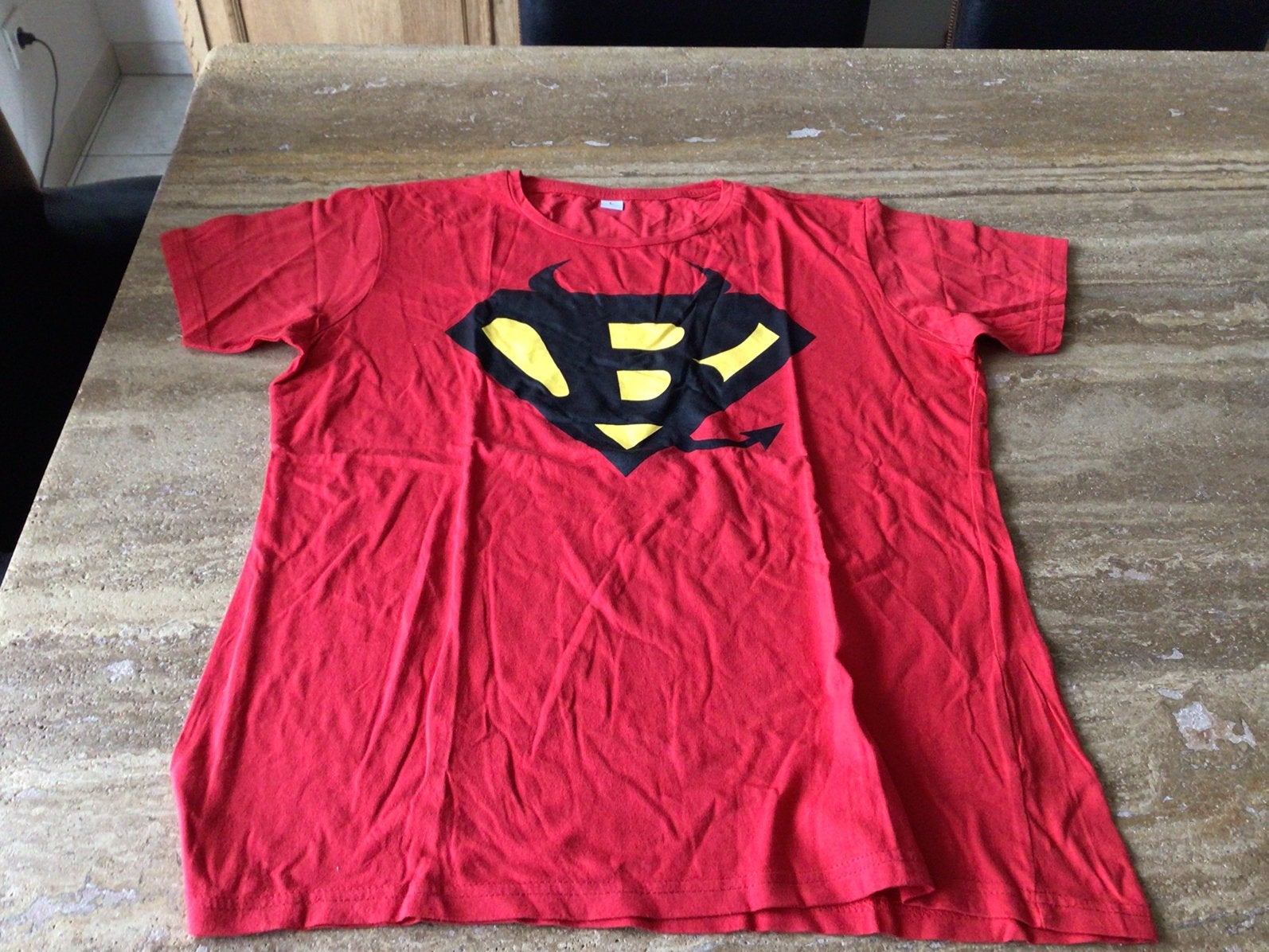 T’shirt rode duivels maat L, Enlèvement, Comme neuf, Taille 52/54 (L)