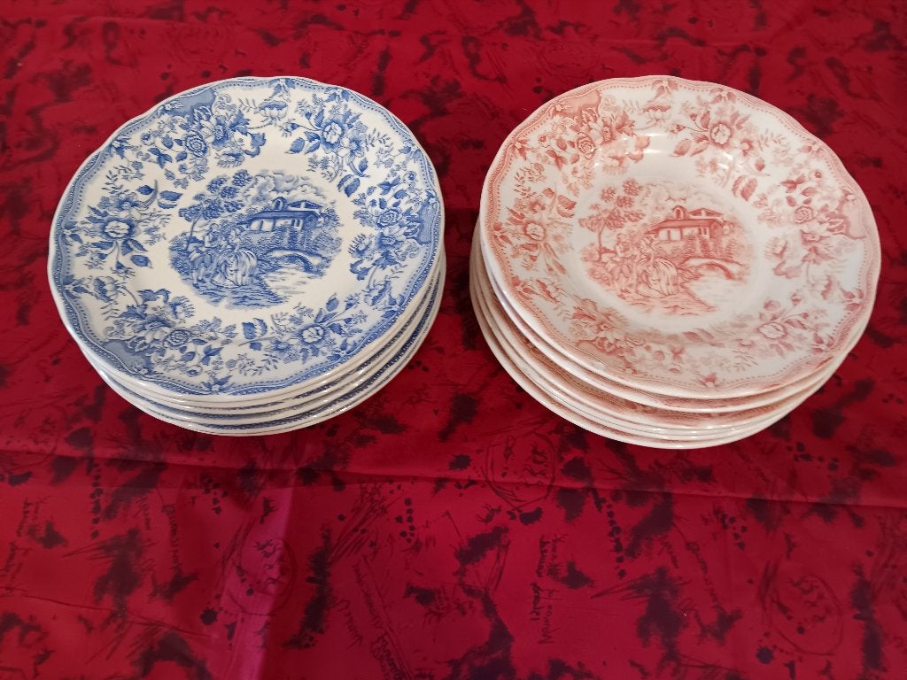 Englaise bordenset, Ophalen