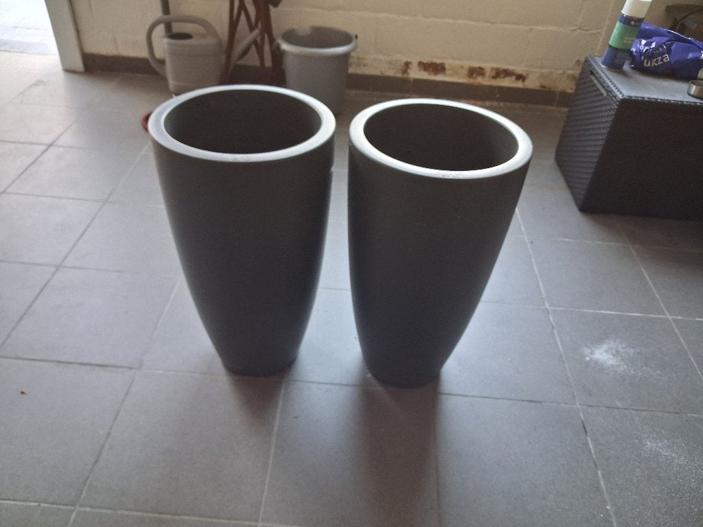 Bloempotten, Tuin en Terras, Ophalen, Kunststof, Gebruikt, Binnen