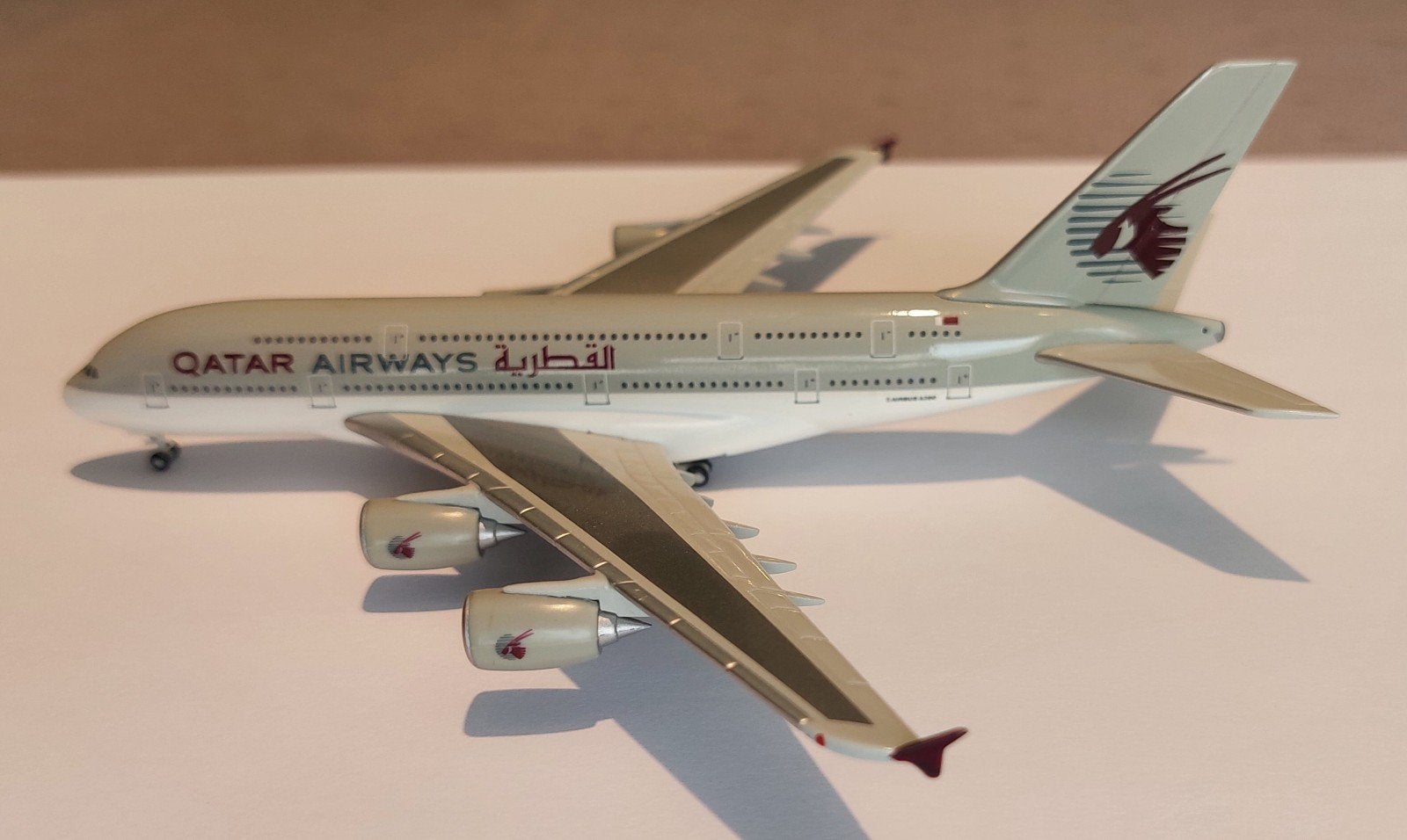 Herpa Airbus A380 Qatar Airways  
514361. Modèle complet, Collections, Aviation, Enlèvement ou Envoi, Neuf, Modèle réduit