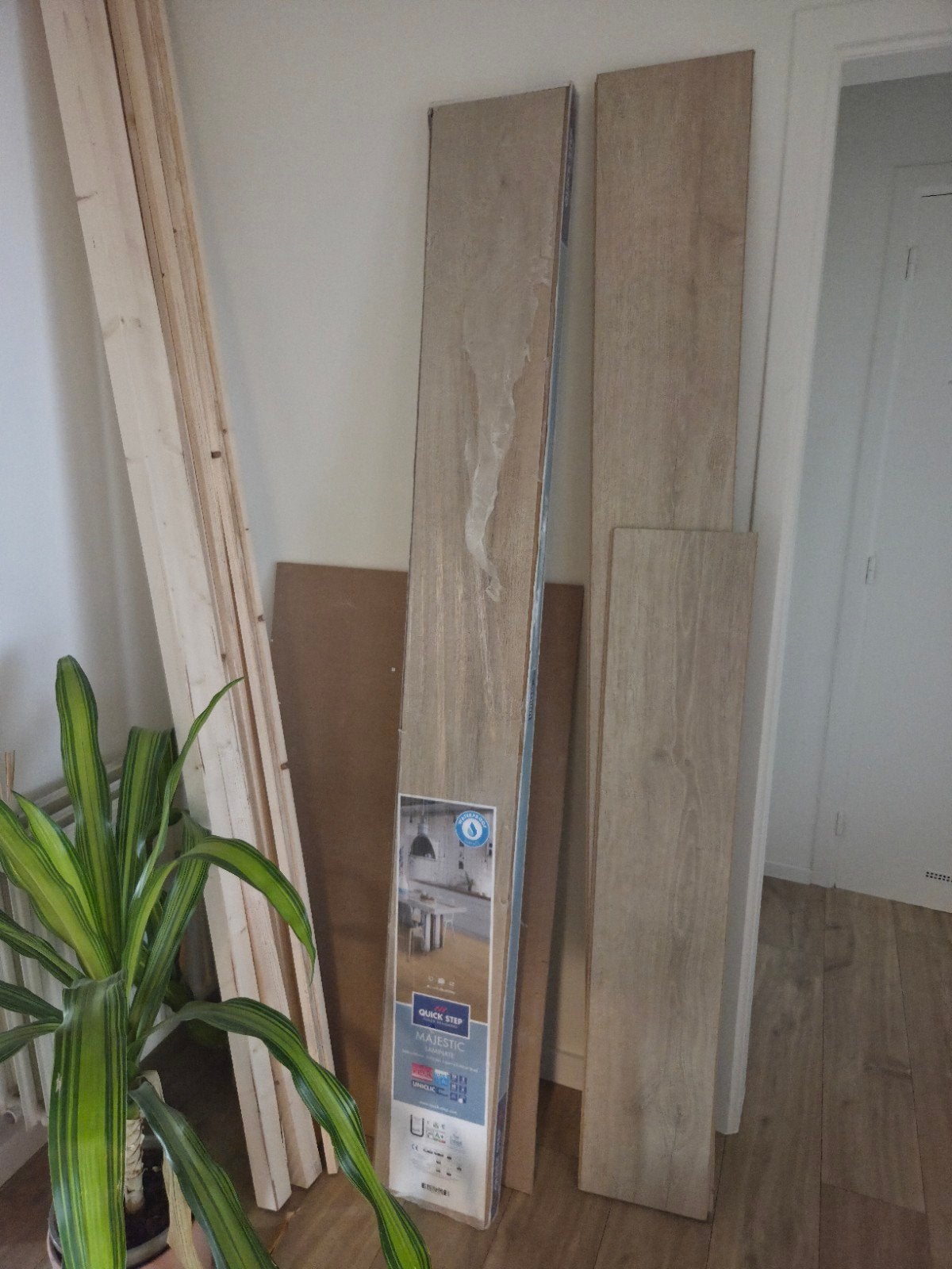 Quickstep Laminaat (Waterproof), Ophalen