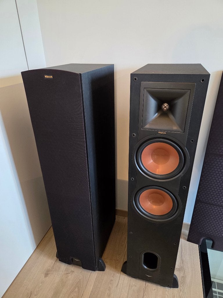 Klipsch R-28F, Vloerstaande luidspreker, Gebruikt, Geschikt voor surround/home cinema, Ophalen