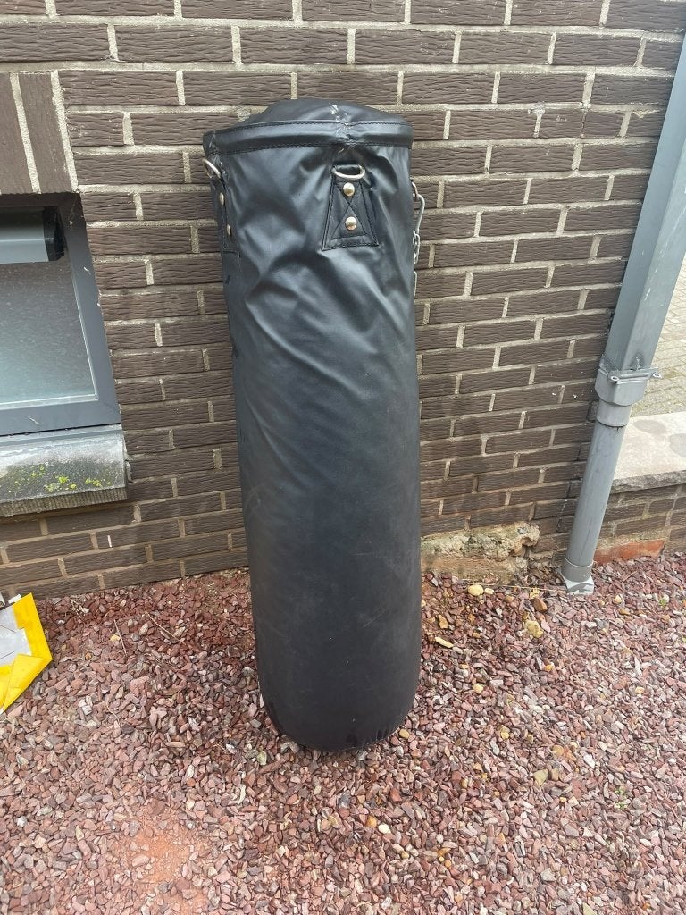 Bokszak zwart (~100 cm) — ophalen 3670, Enlèvement, Utilisé