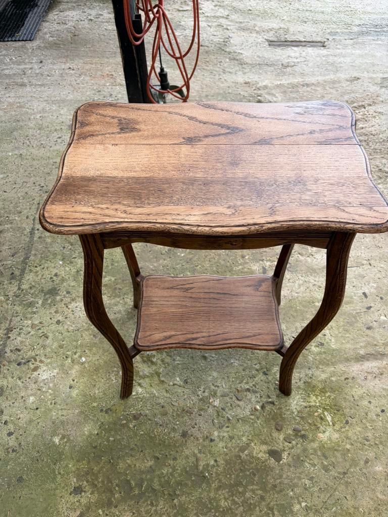 Antieke tafels en opzettafel met spiegel, Antiek en Kunst, Ophalen