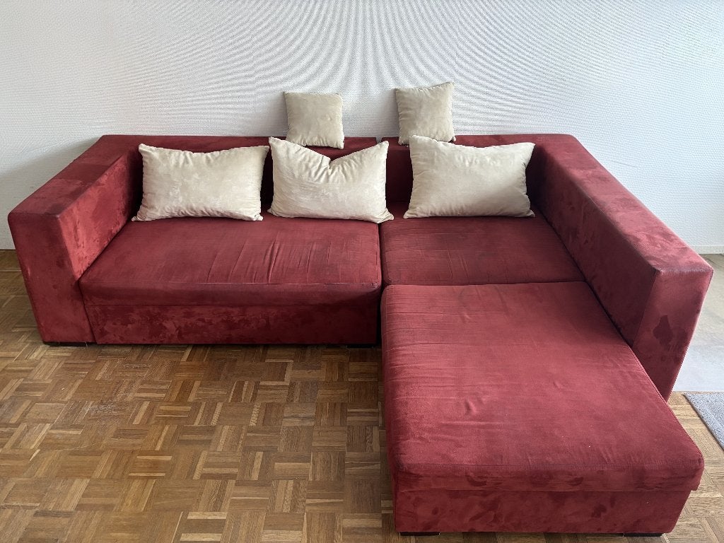 Canapé 3 places et deux fauteuils, Maison & Meubles, Trois personnes, 150 cm ou plus, Banc d'angle, 200 à 250 cm